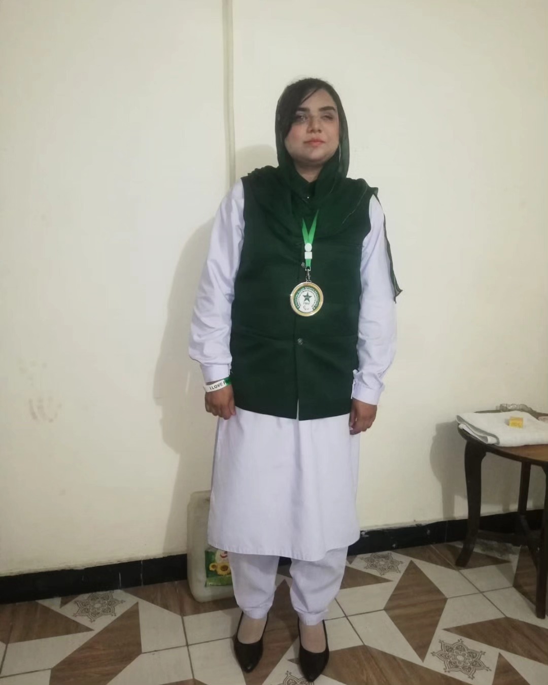 Syeda Farwa Ali has represented Pakistan in Nairobi for Goal Ball team event in Paralympics.